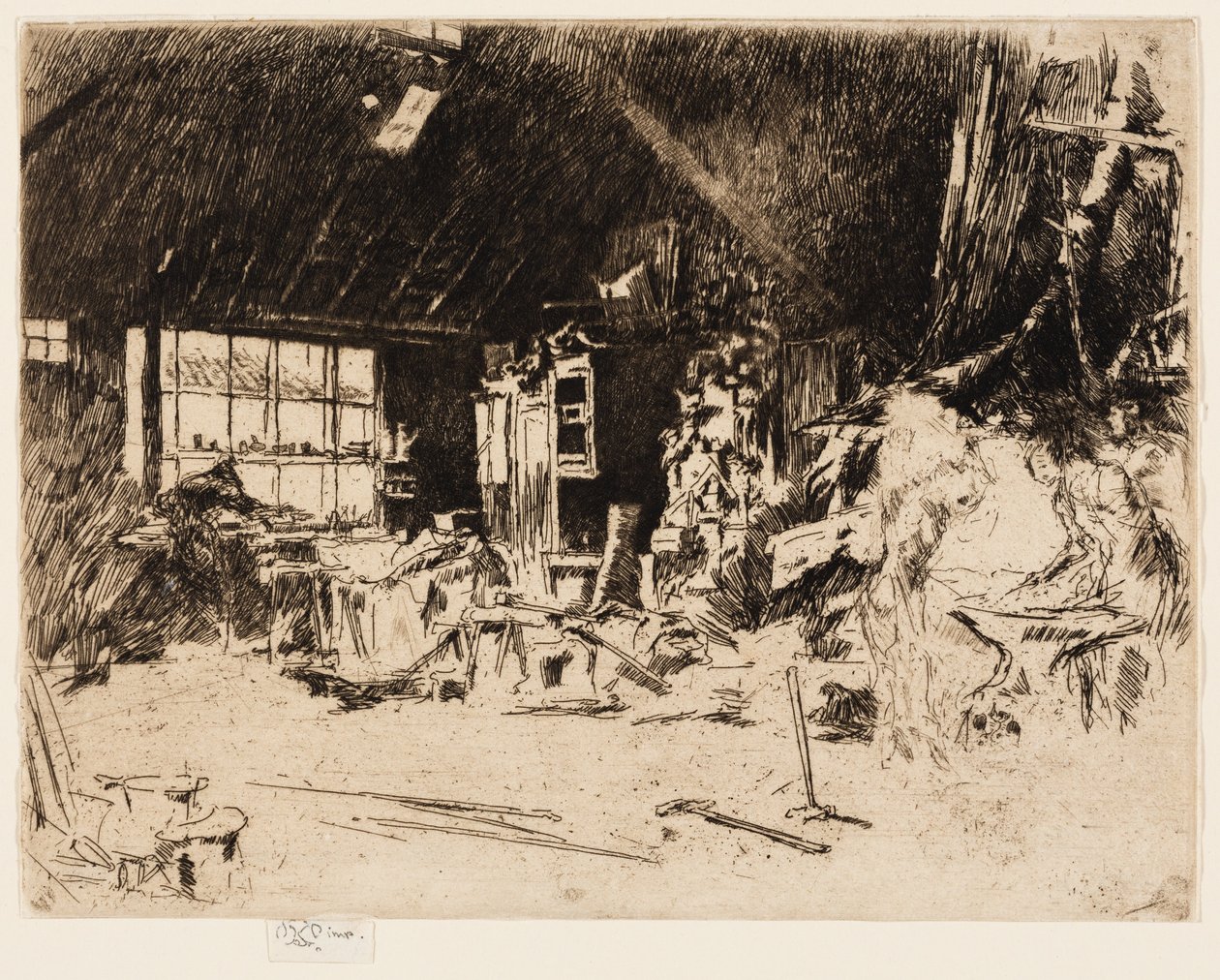 A ferraria de James Abbott McNeill Whistler