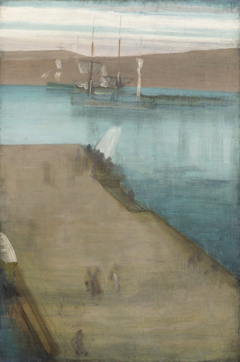Valparaiso Harbor de James McNeill Whistler