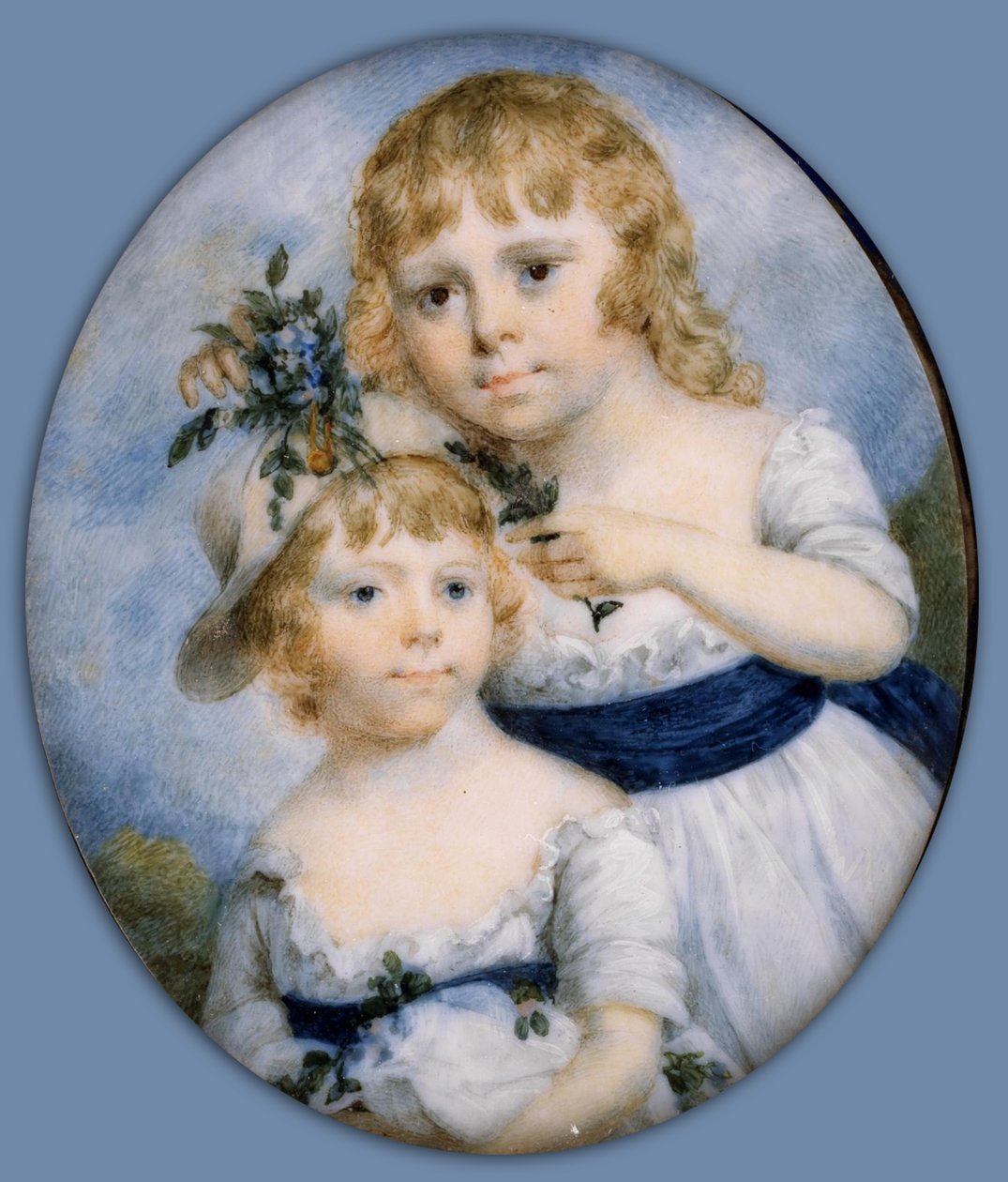 Retrato de duas irmãs de James Nixon