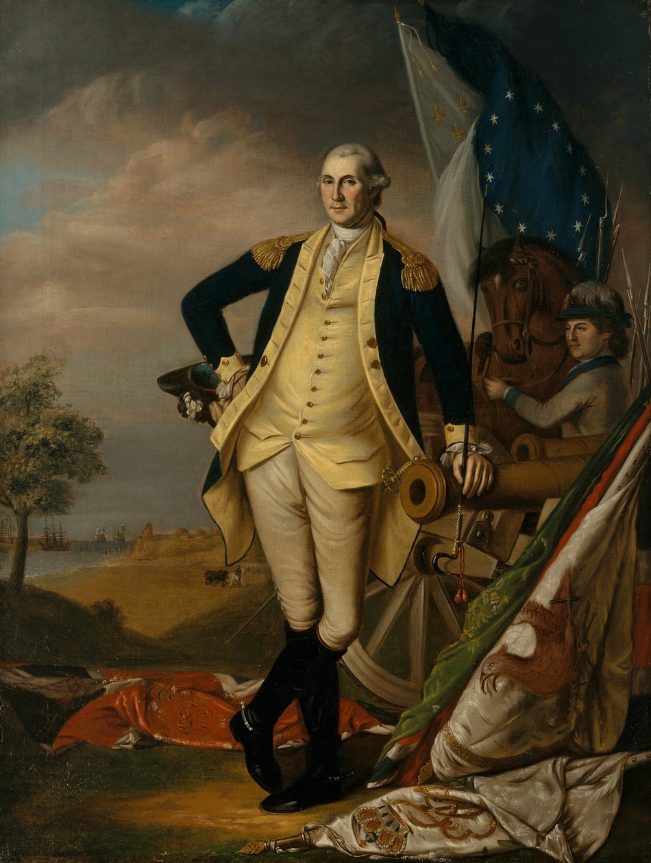 George Washington, c. 1782. de James Peale
