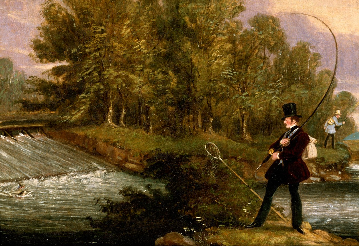 Pesca de Truta na Léa de James Pollard