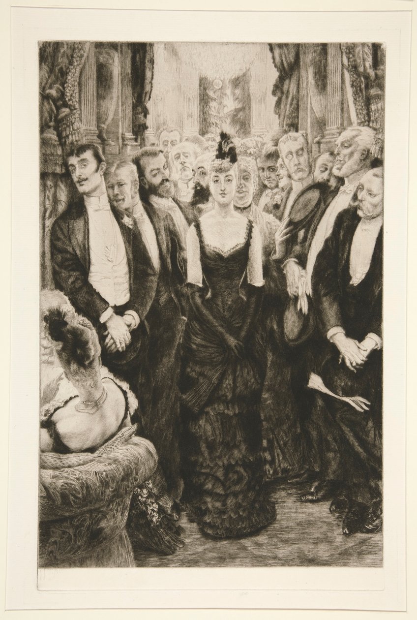 A mulher mais bela de Paris de James Tissot