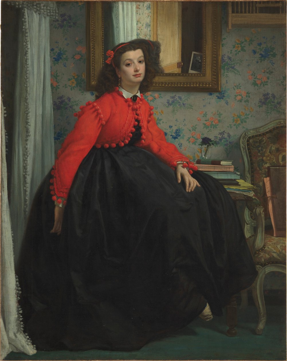 Retrato de Miss L. L. de James Tissot