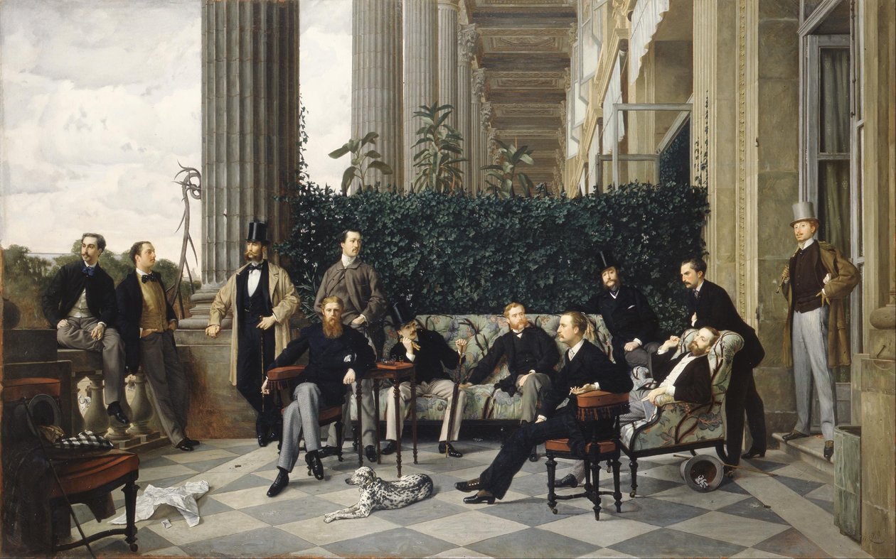 O Círculo da Rua Royale de James Tissot