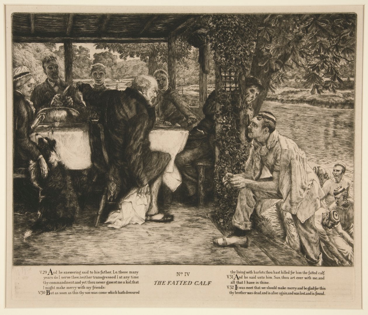 O bezerro gordo de James Tissot
