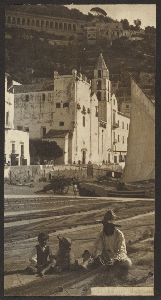 Positano - Marina de James W. Holcombe