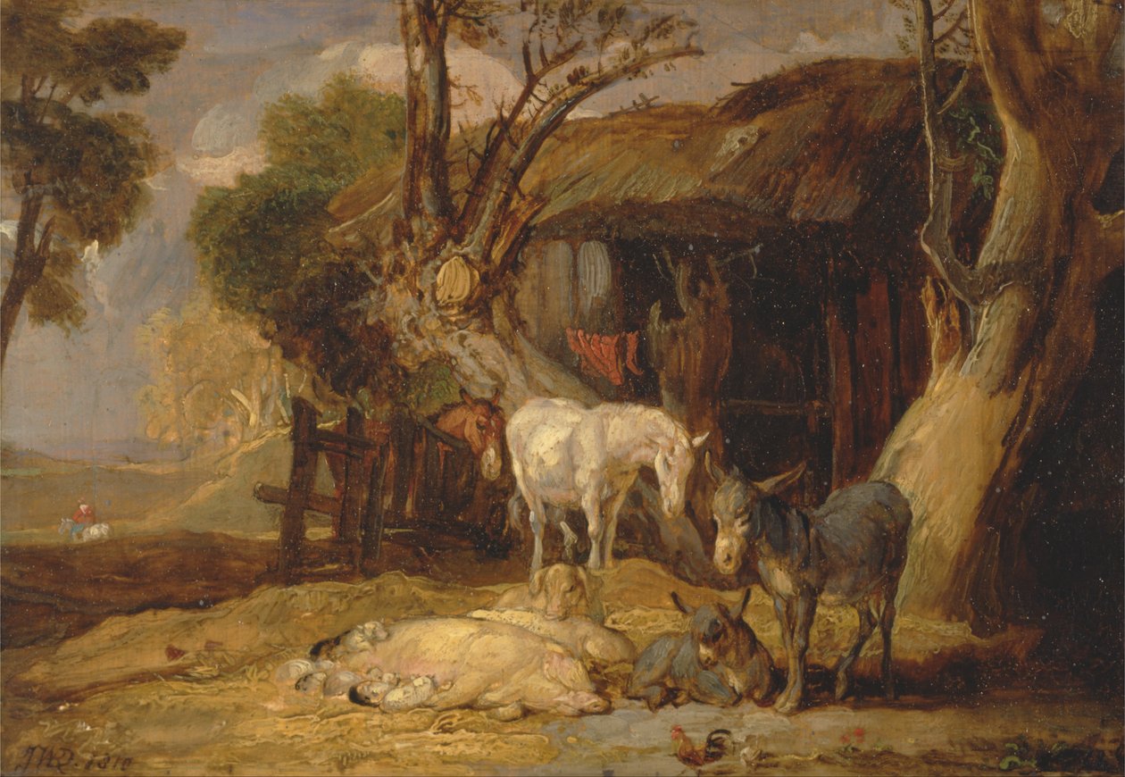 O pátio de palha de James Ward