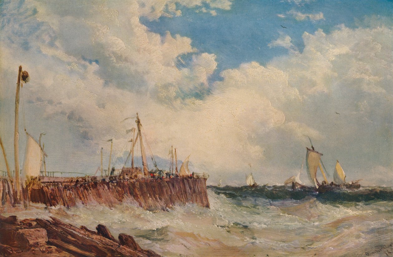 Na costa da Holanda, 1876, 1938 de James Webb