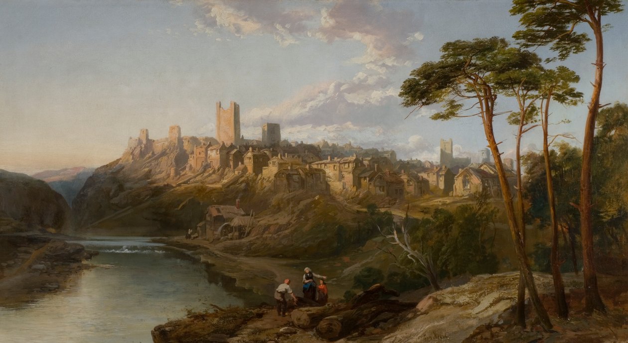 Castelo de Richmond, Yorkshire de James Webb