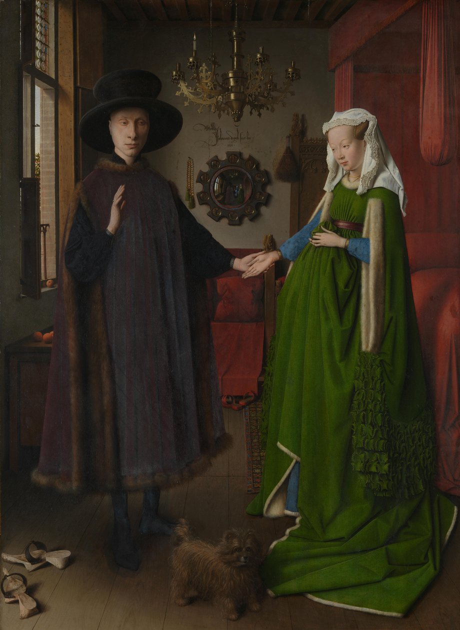 Retrato de Arnolfini de Jan van Eyck