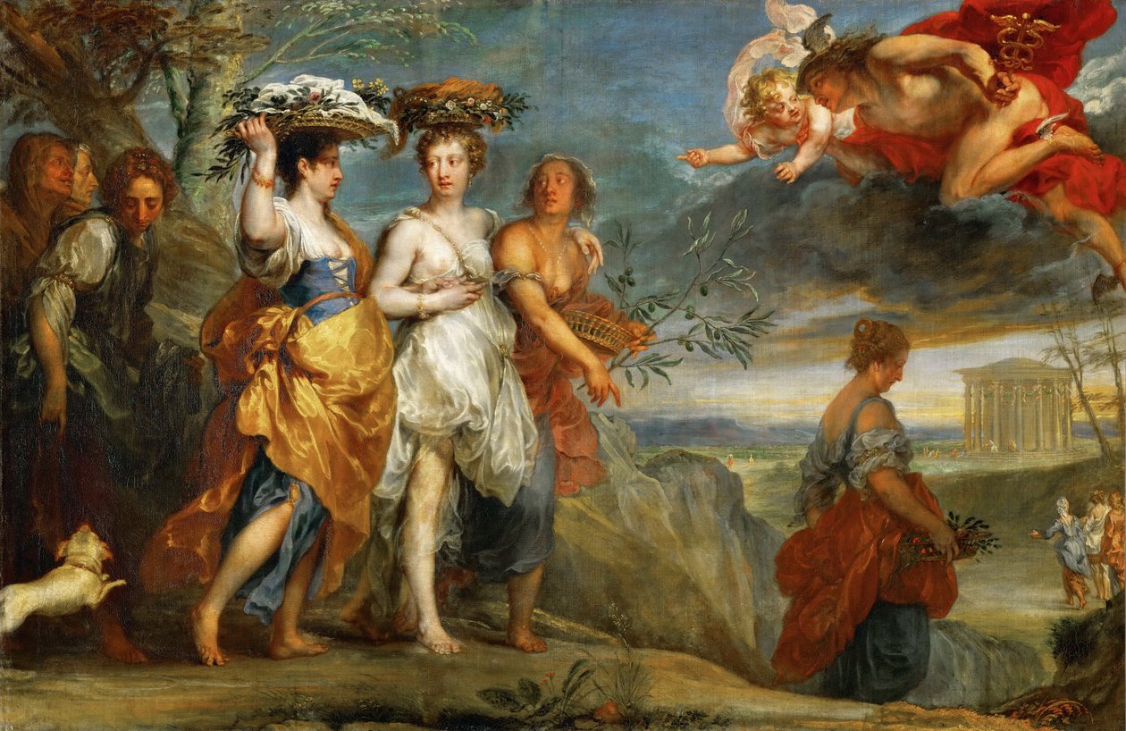 Mercúrio contempla Herse de Jan Boeckhorst