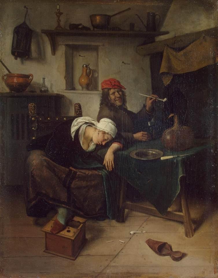 O bebedor de Jan Havickszoon Steen