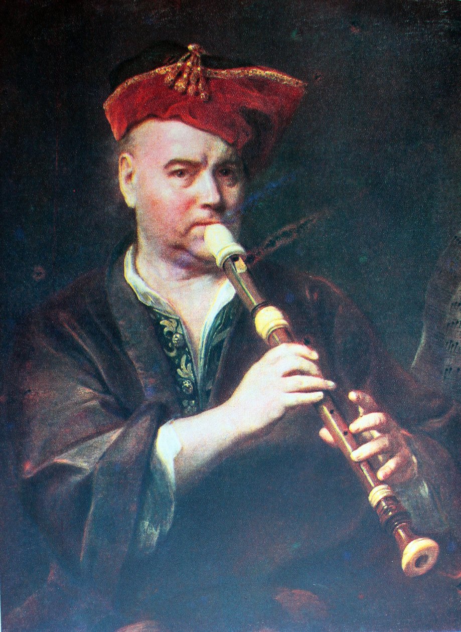 O flautista de Jan Kupecký