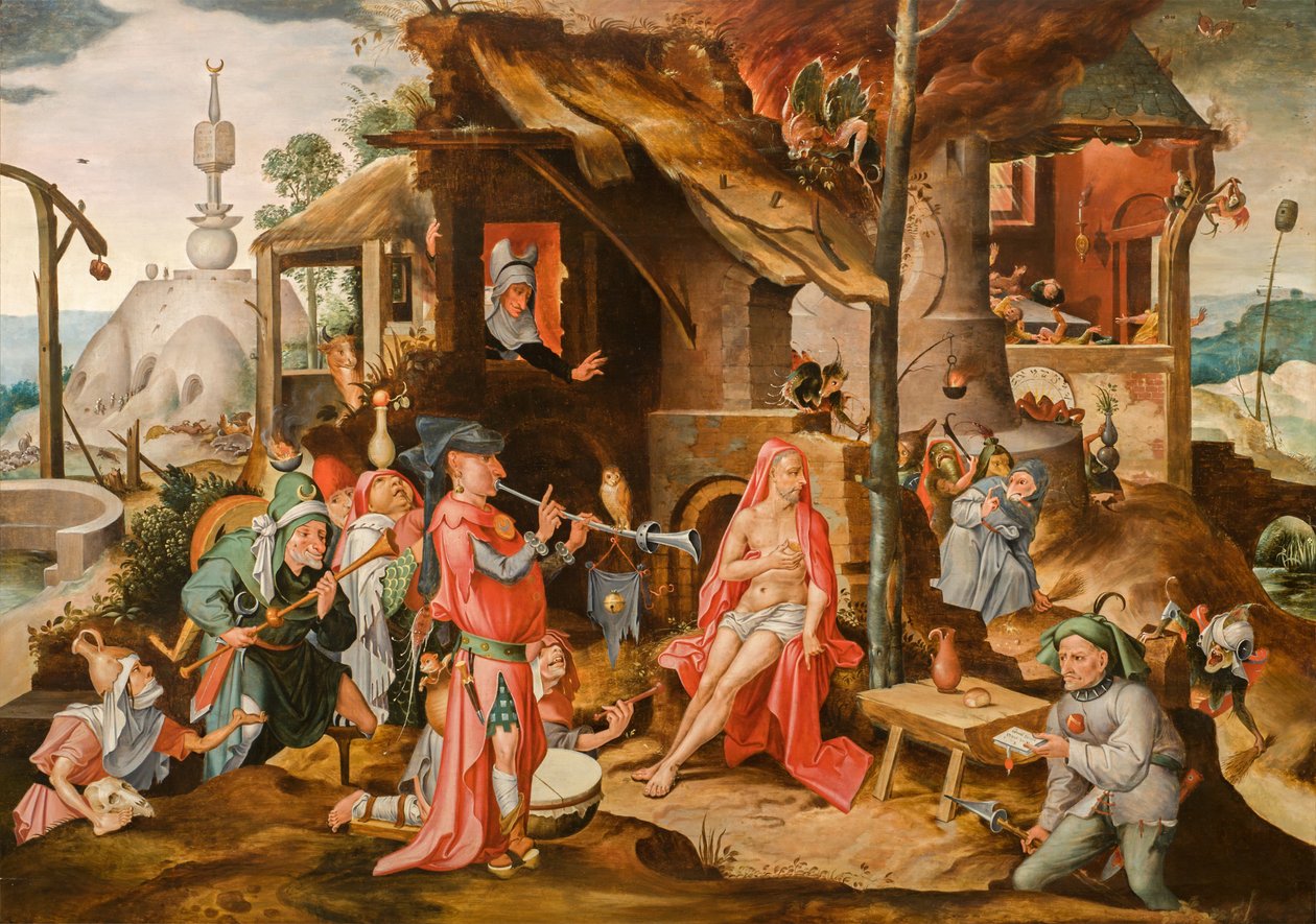 A zombaria de Jó de Jan Mandijn