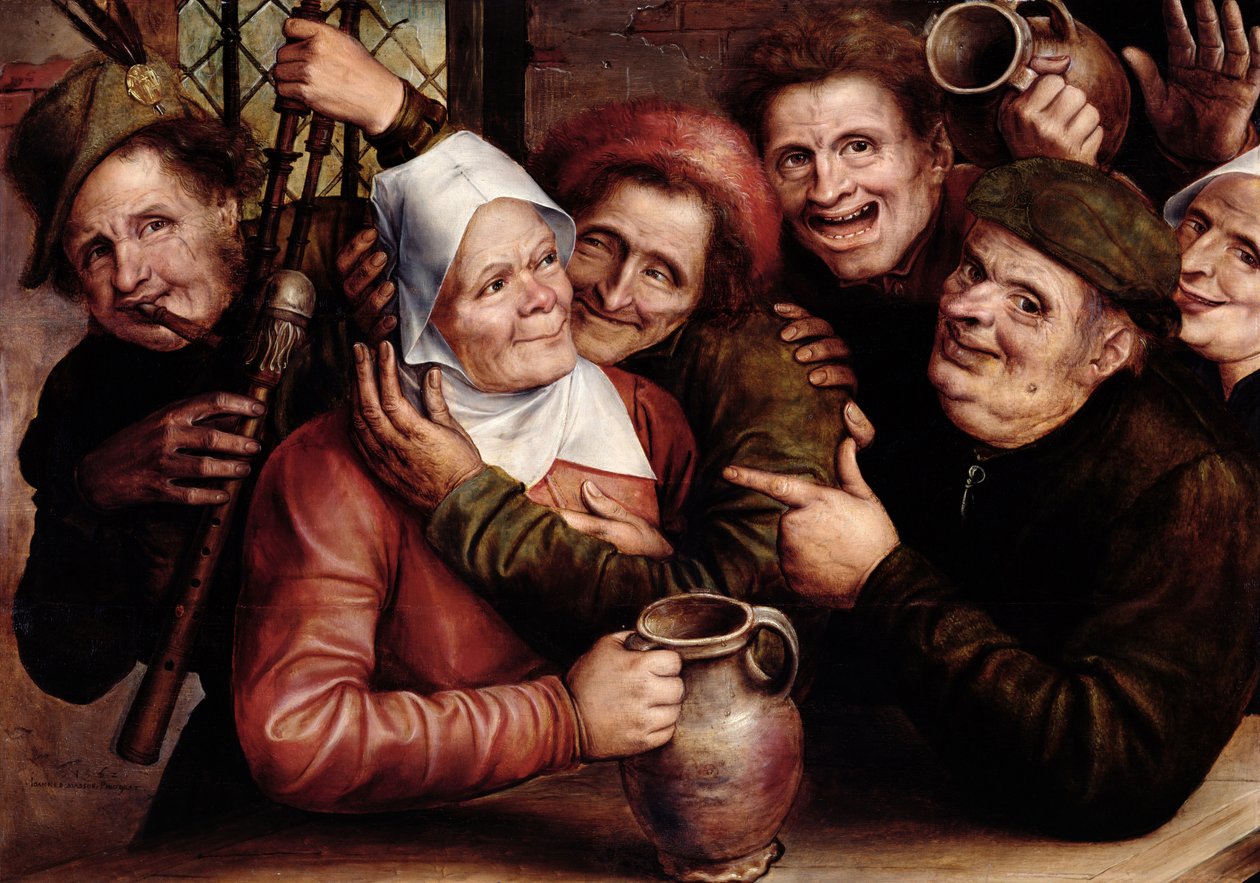 Merry Company, 1562 de Jan Massys or Metsys
