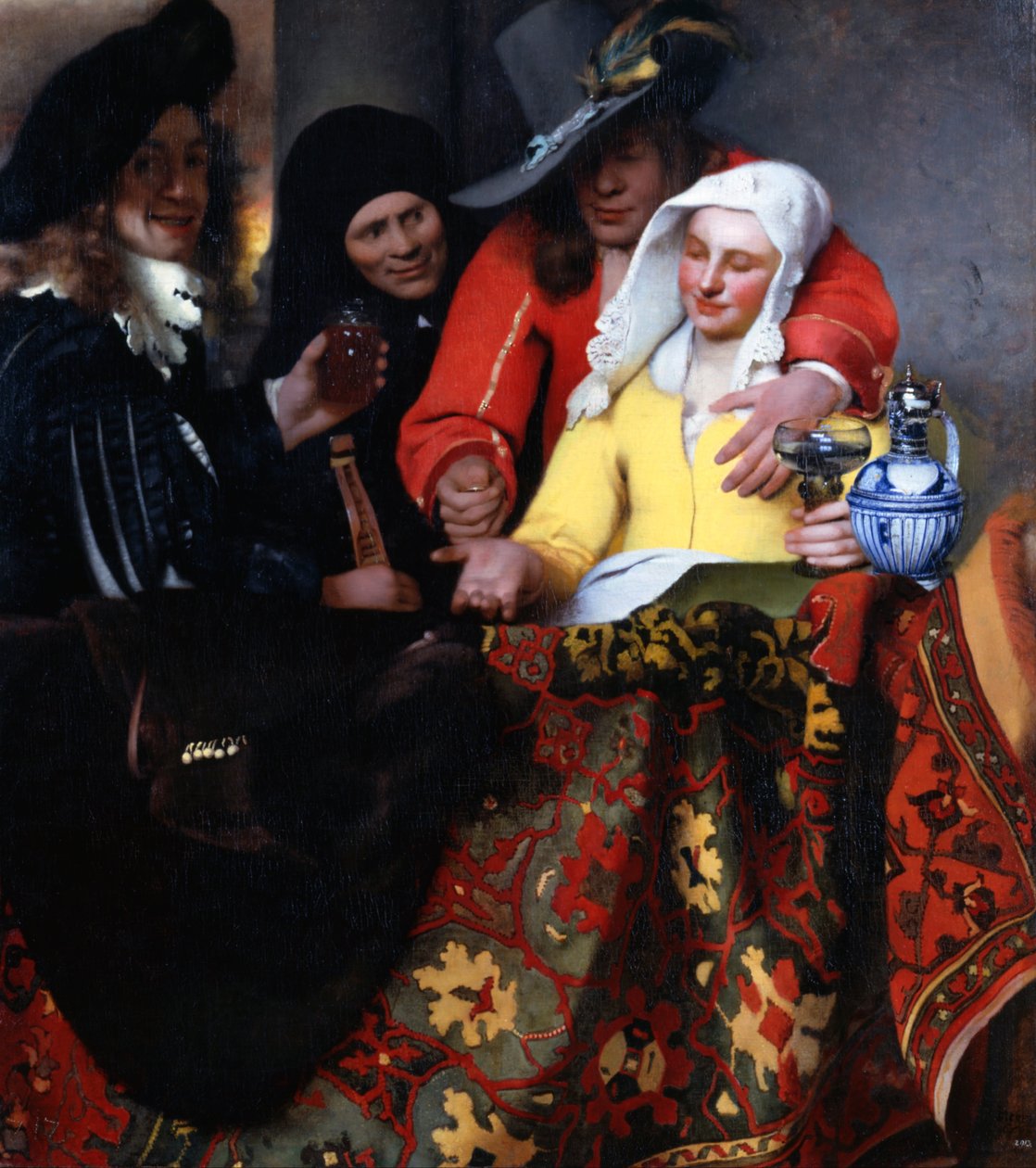 O Procuress de Jan Vermeer van Delft