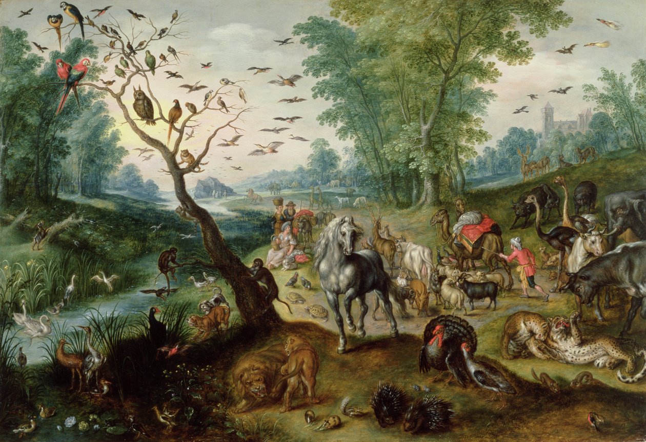 Arca de Noé de Jan the Elder Brueghel