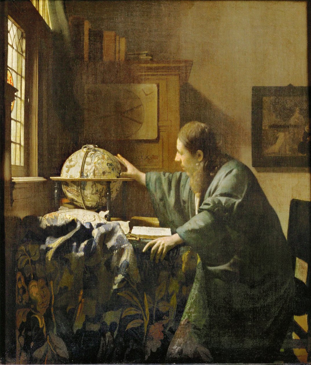 O Astrónomo ... de Jan (1632 75) Vermeer