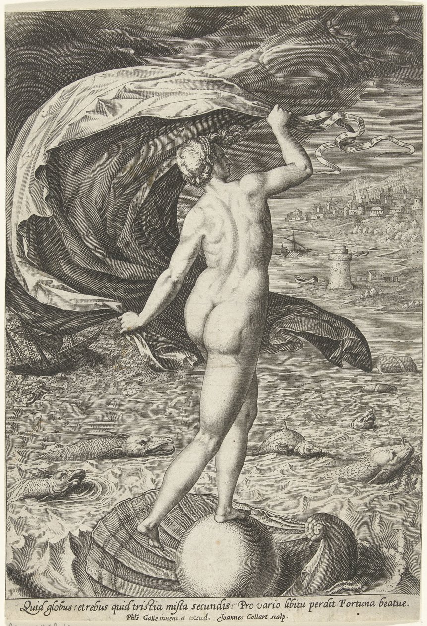 Fortuna (Fortuna) de Jan Collaert (II)