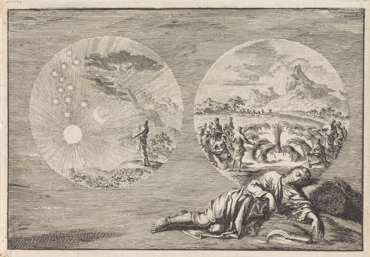Sonhar com José de Jan Luyken