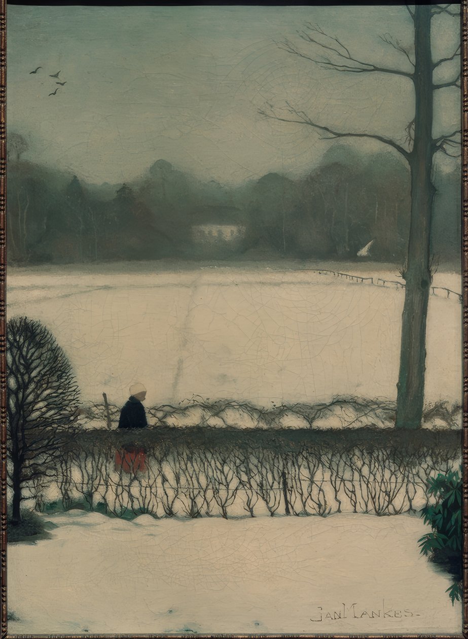 Vista do estúdio em Eerbeek de Jan Mankes