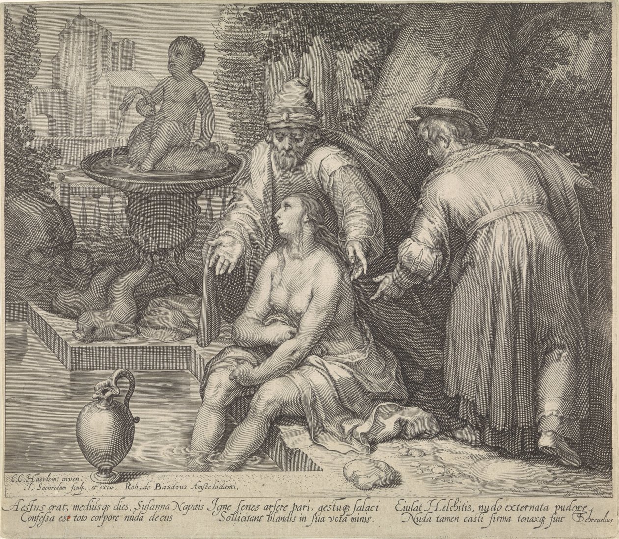 Susana e os Anciãos de Jan Saenredam