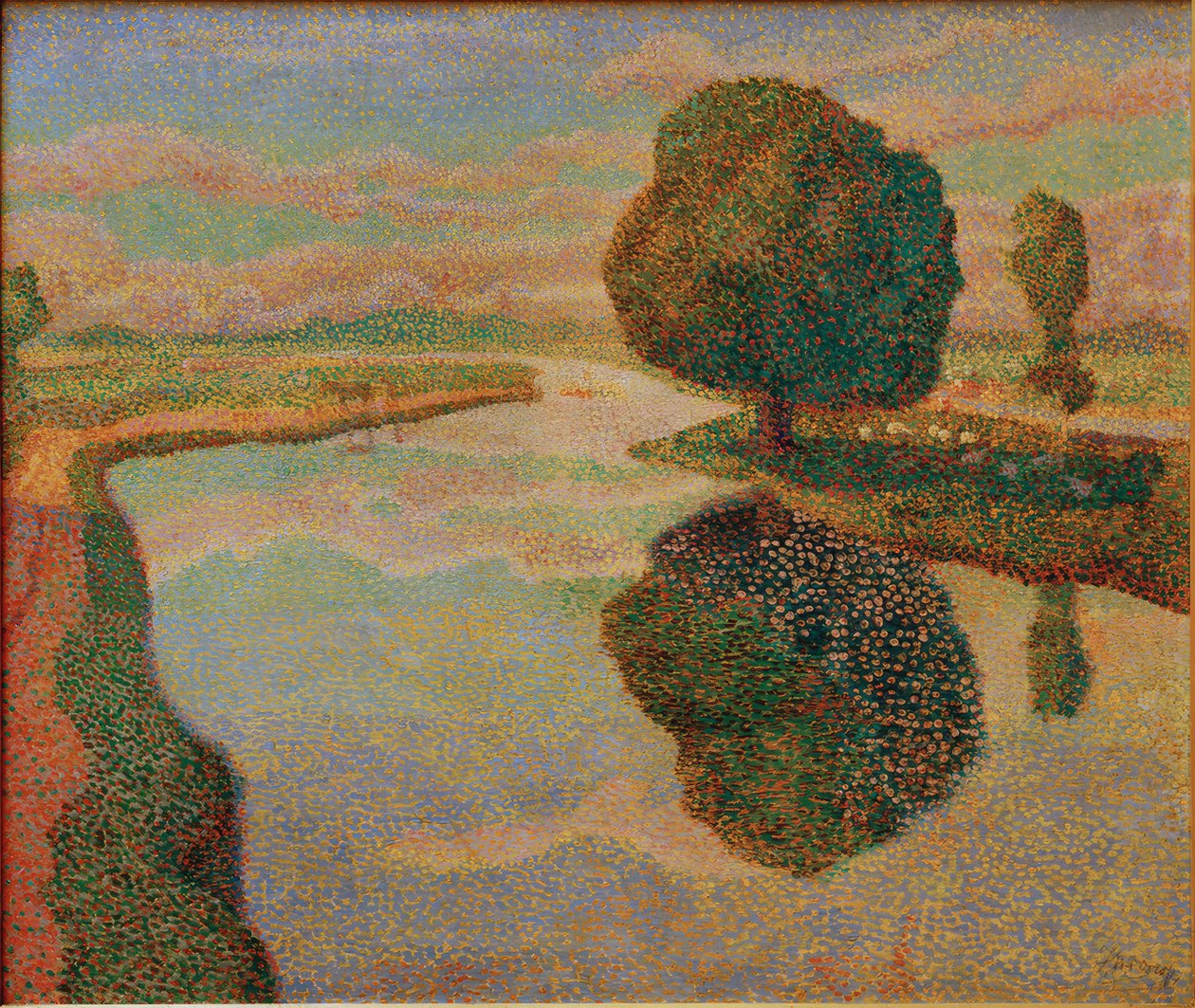 paisagem de Jan Toorop