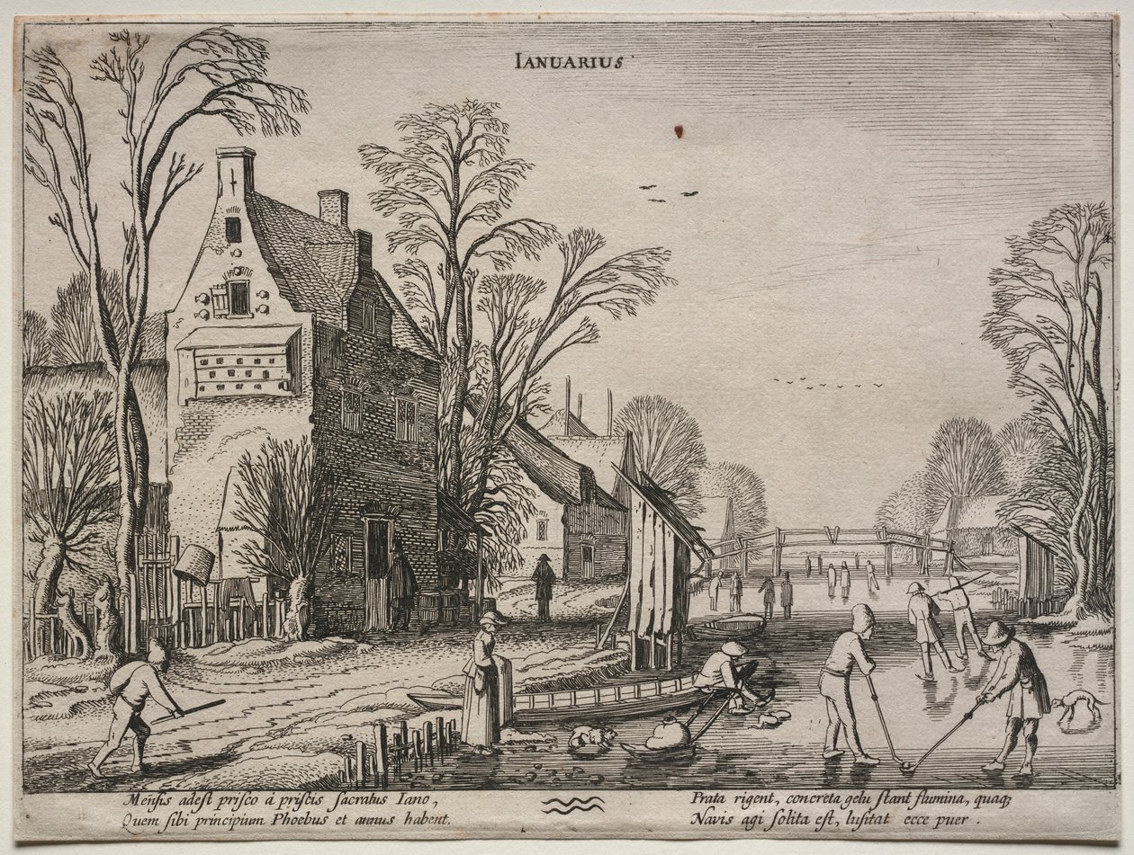 Os Doze Meses: janeiro. de Jan Van de Velde