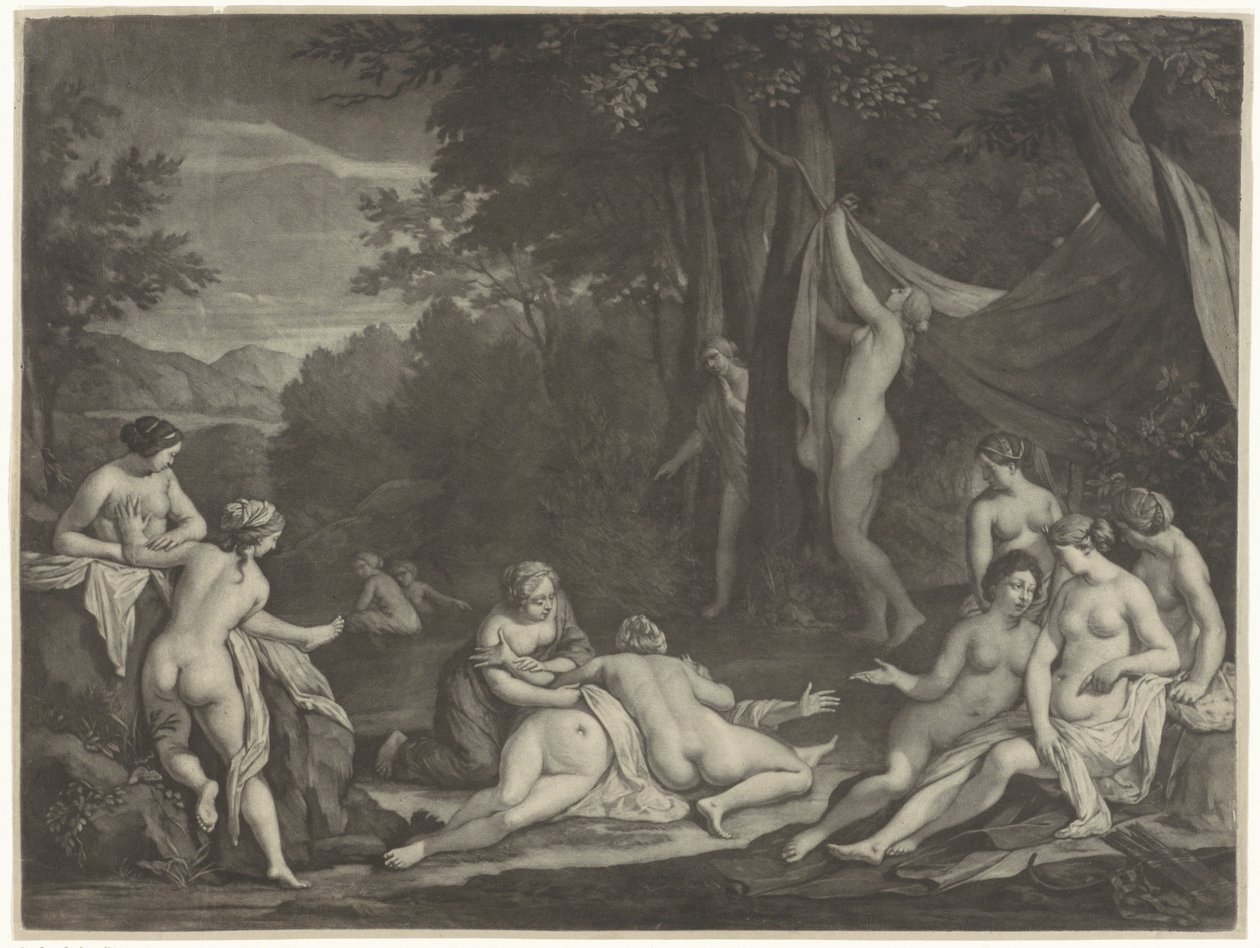 Diana em Calisto de Jan Verkolje (I)
