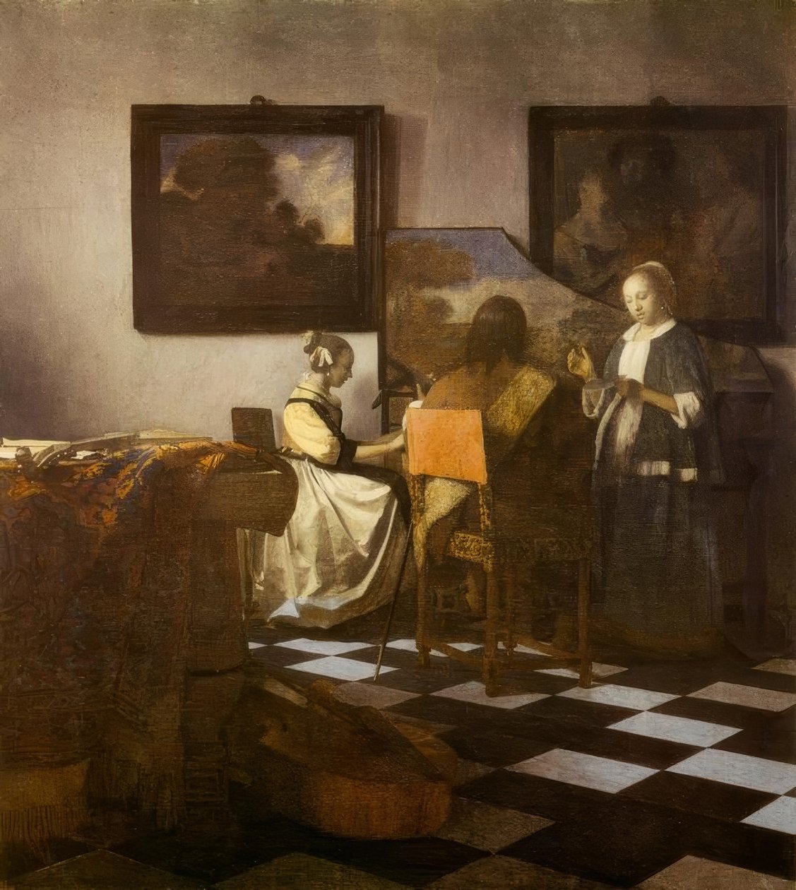 O concerto de Jan Vermeer van Delft