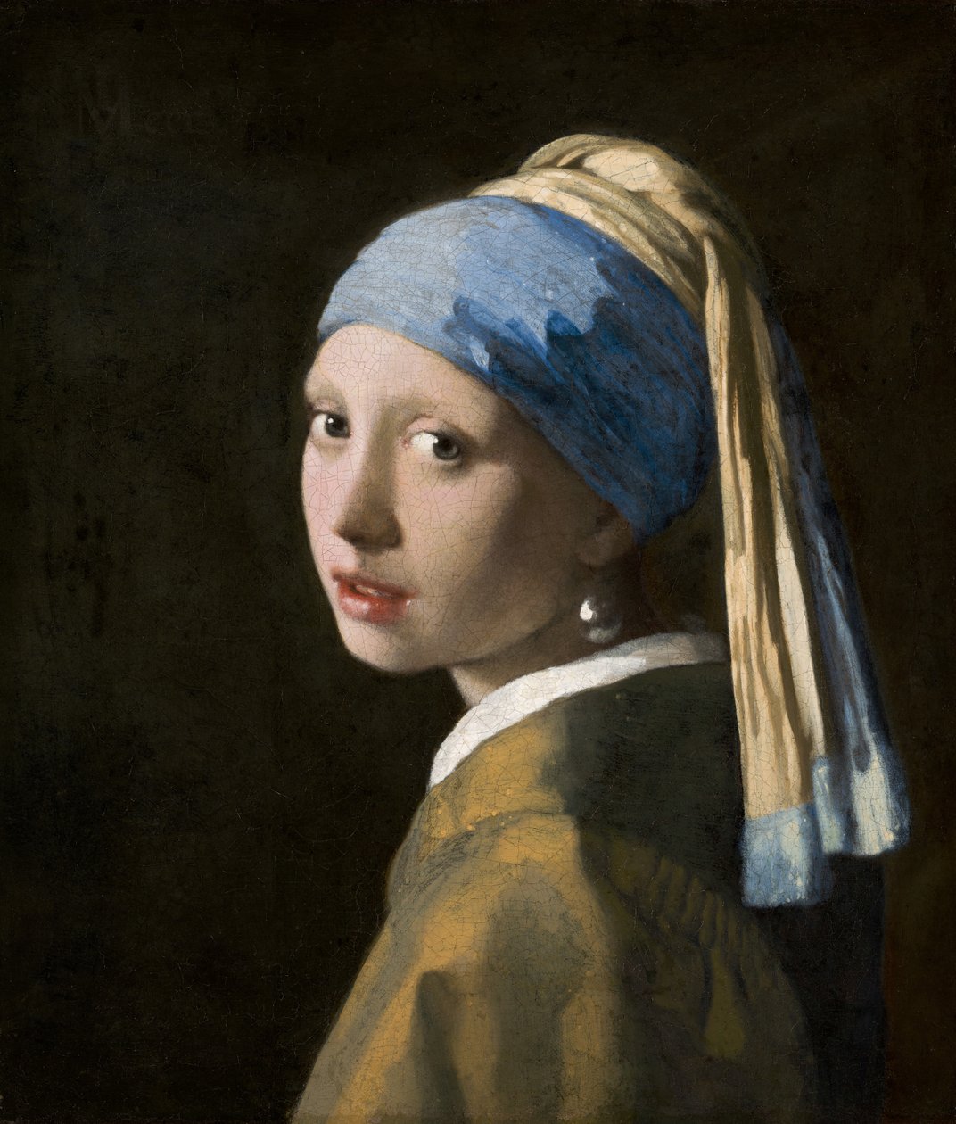 A Rapariga com o Brinco de Pérola de Jan Vermeer van Delft