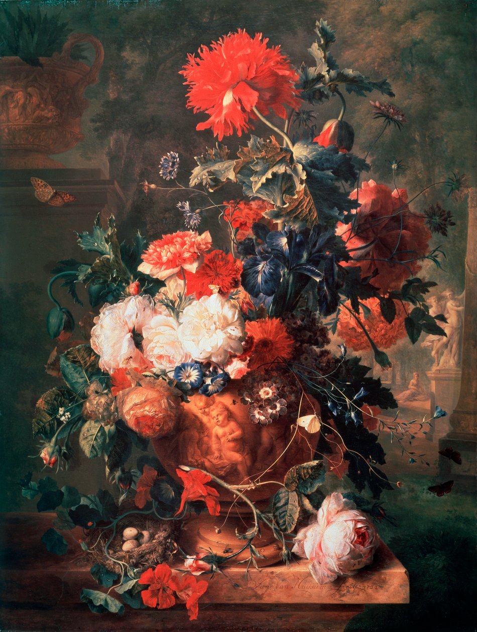 Flores, 1722. de Jan van Huysum