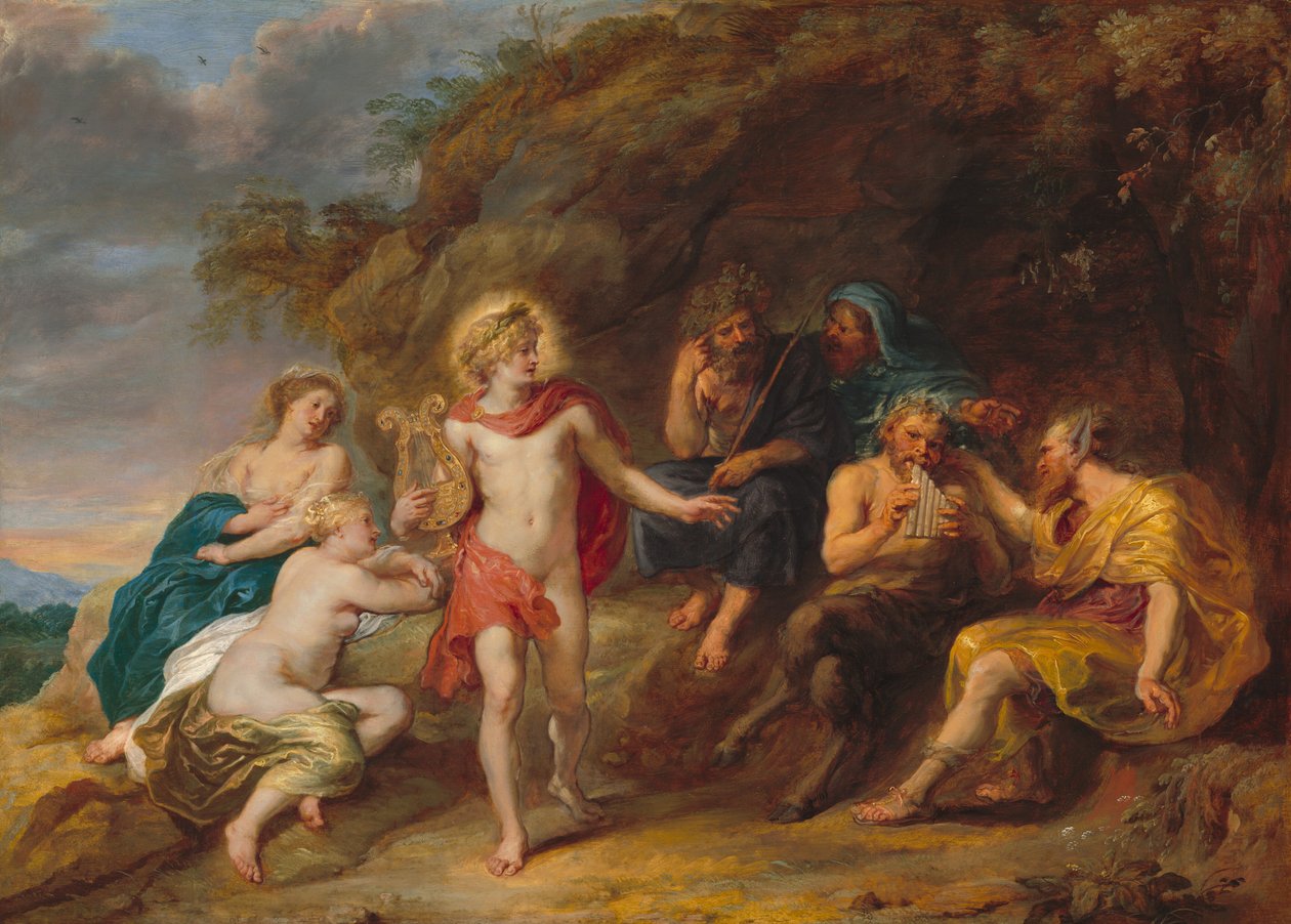 O Julgamento de Midas de Jan van den Hoecke