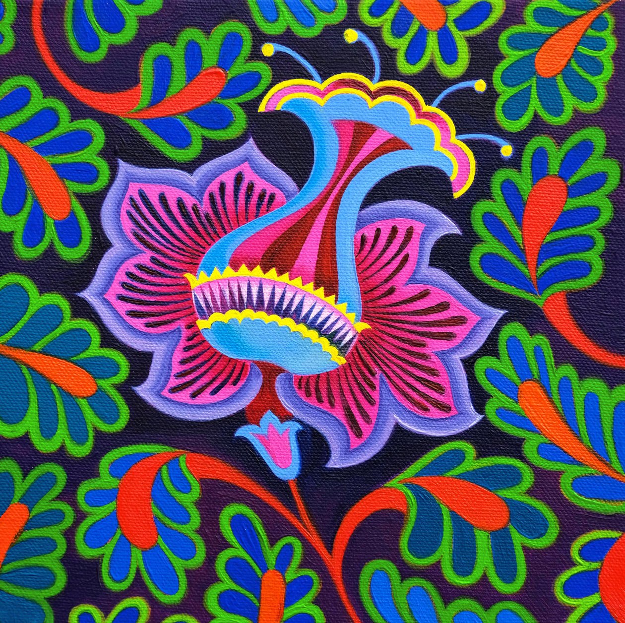 Floral persa, 2020 de Jane Tattersfield