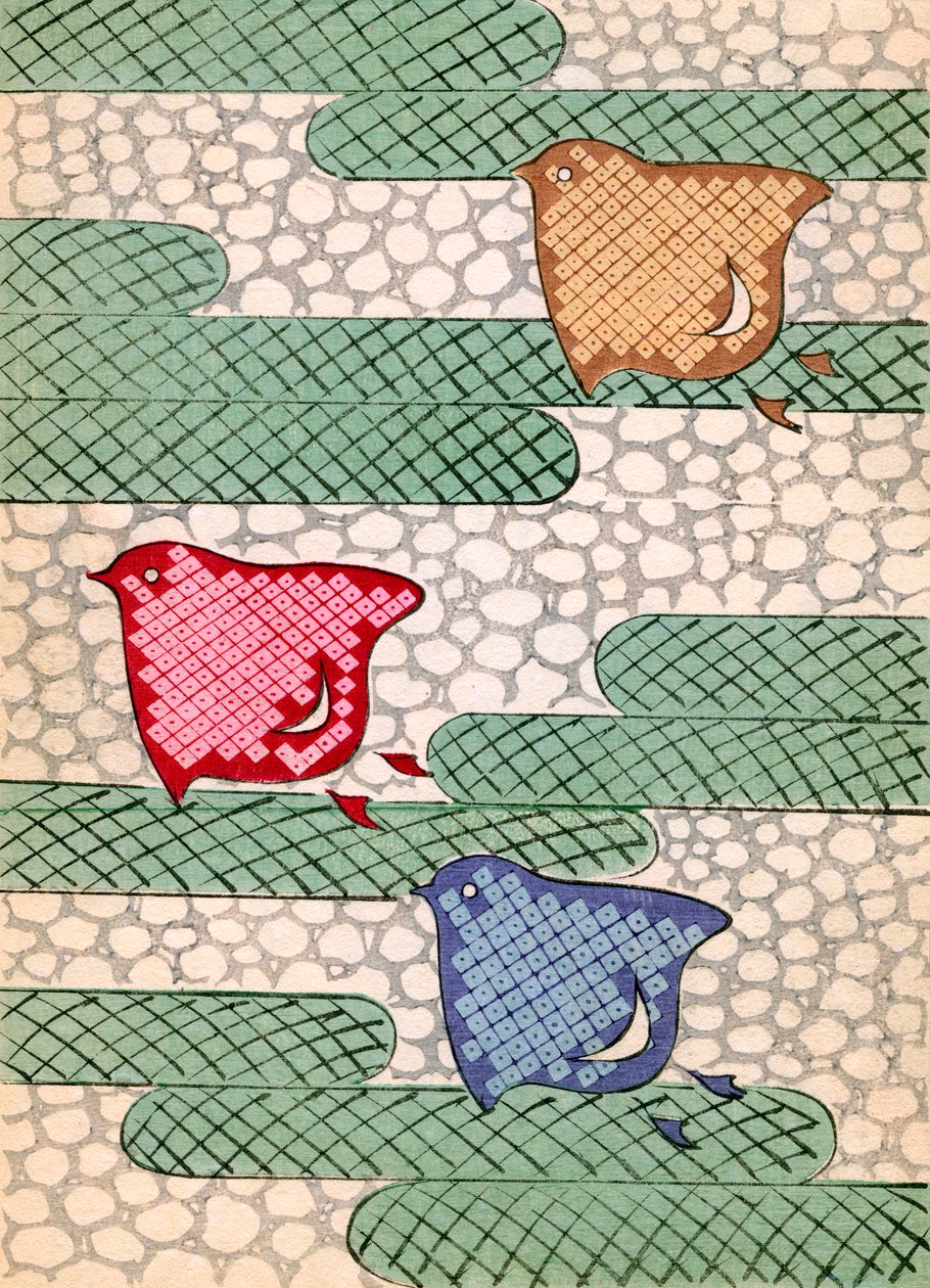 Aves Abstraídas de Japanese School