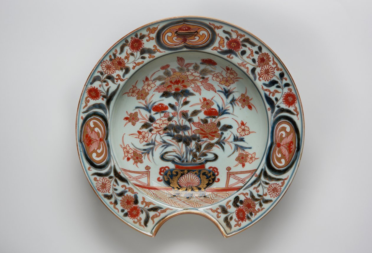 Tigela de barbeiro de Japanese School