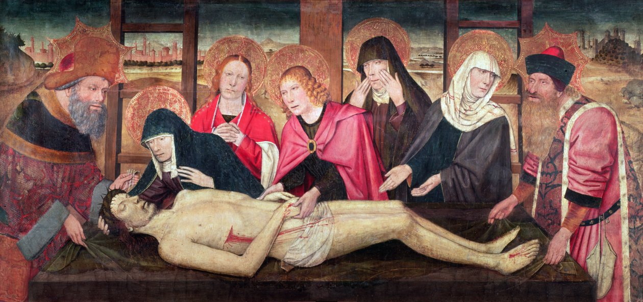 O sepultamento de Cristo de Jaume Huguet