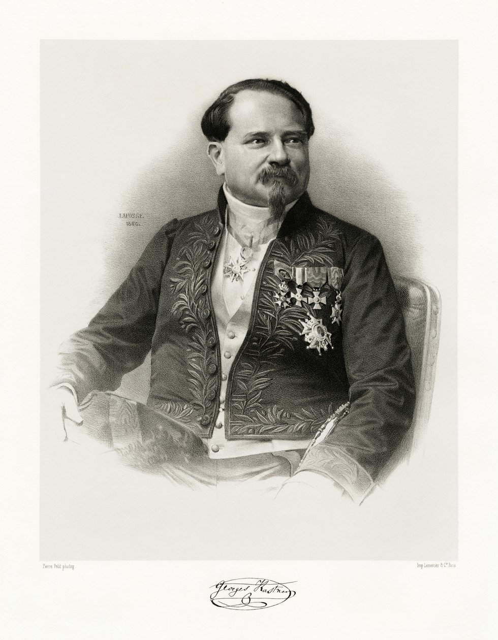 Jean Georges Kastner, 1865-66 de Jean Baptiste Adolphe Lafosse