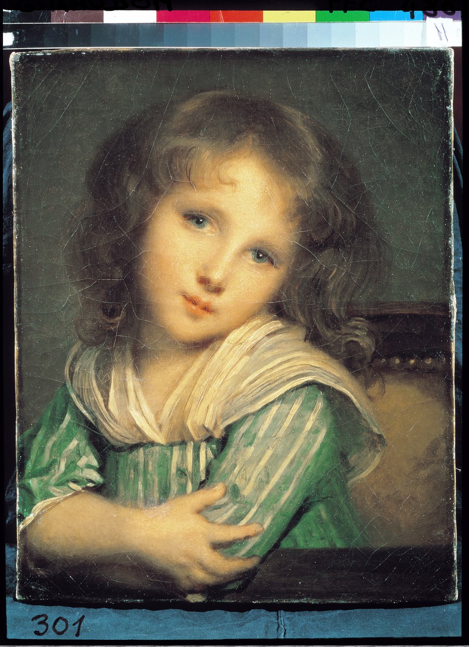 Menina na janela de Jean Baptiste Greuze
