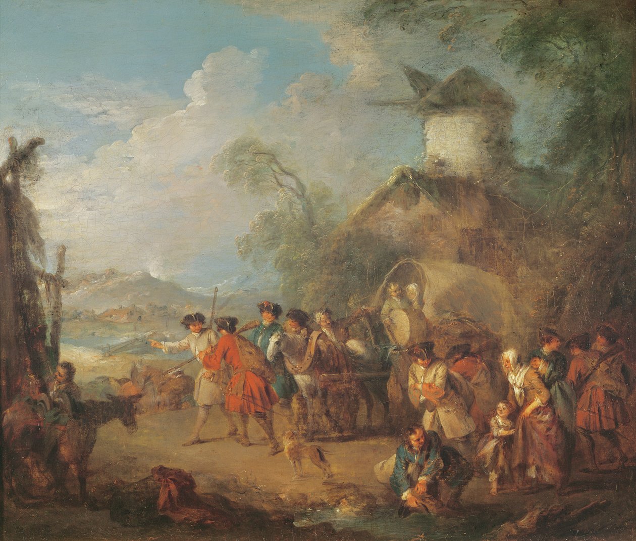 Tropas Marchas de Jean Baptiste Joseph Pater