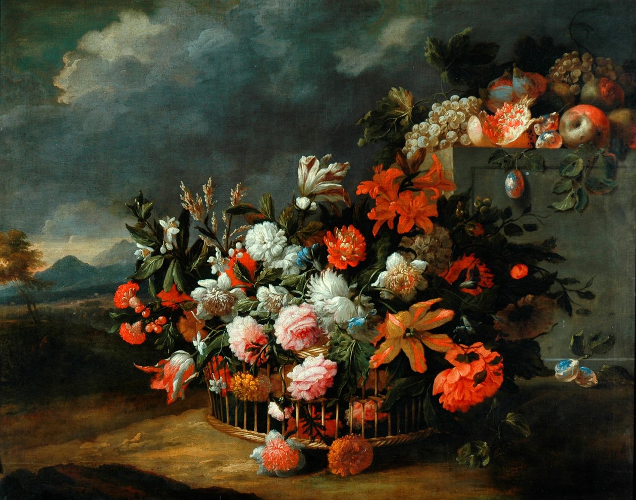 Cesta de flores de Jean Baptiste Monnoyer
