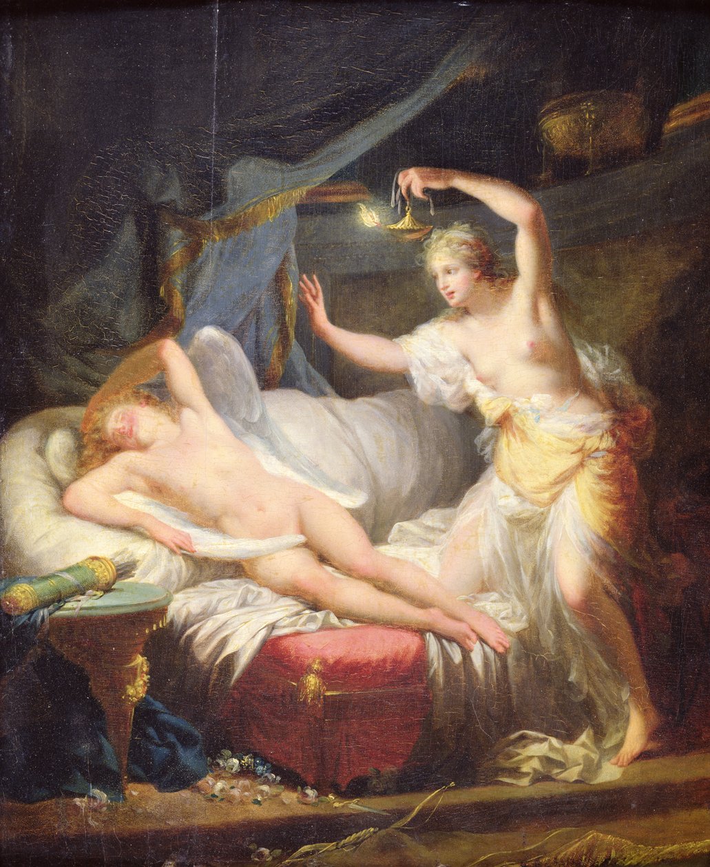 Cupido e Psique de Jean Baptiste Regnault