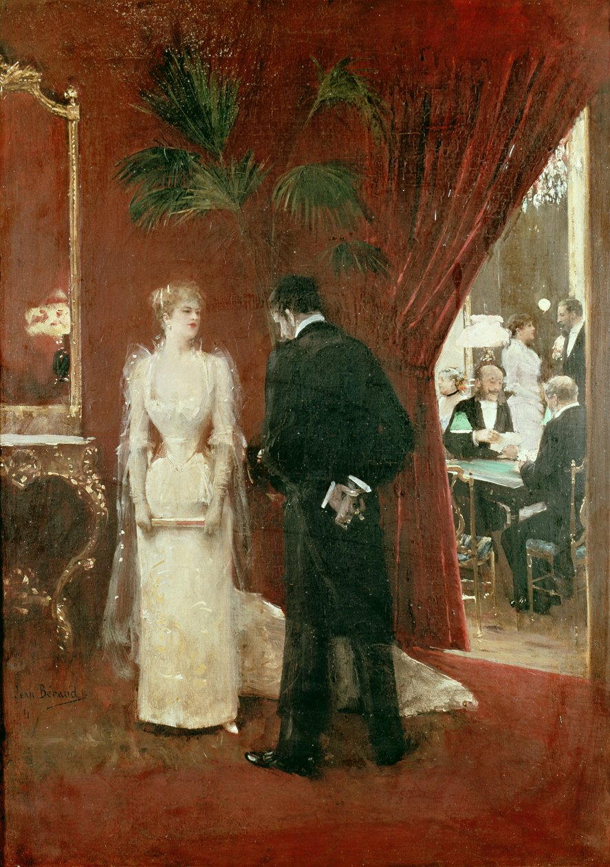 A conversa privada, 1904 de Jean Beraud