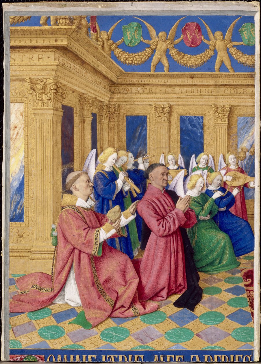 Horas de Etienne Chevalier, nº 201 e nº 202 de Jean Fouquet