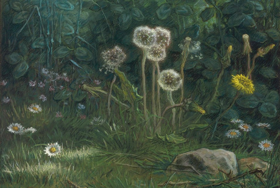 Dandelions de Jean Francois Millet