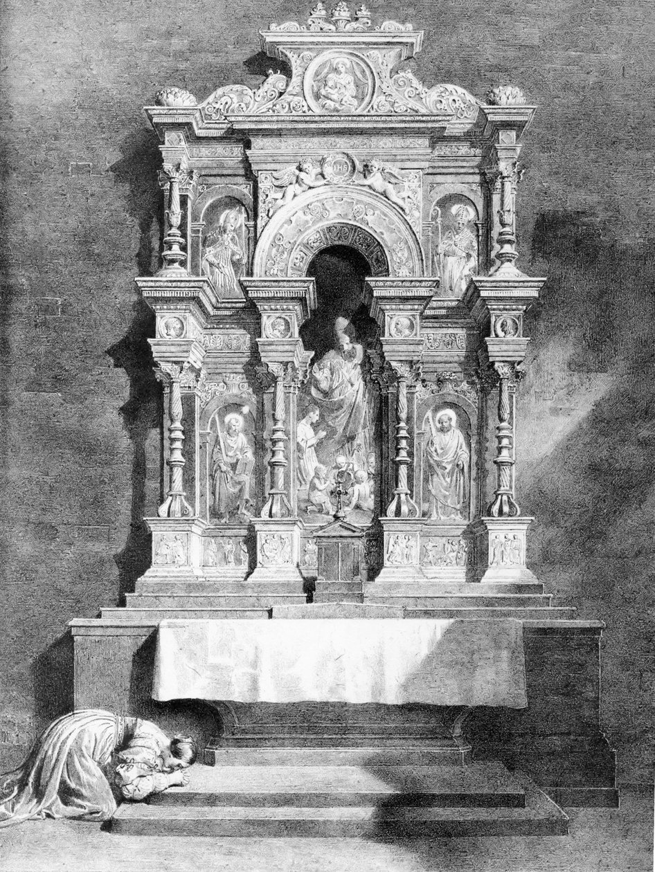 Altar de Olbein de Jean Honore Fragonard