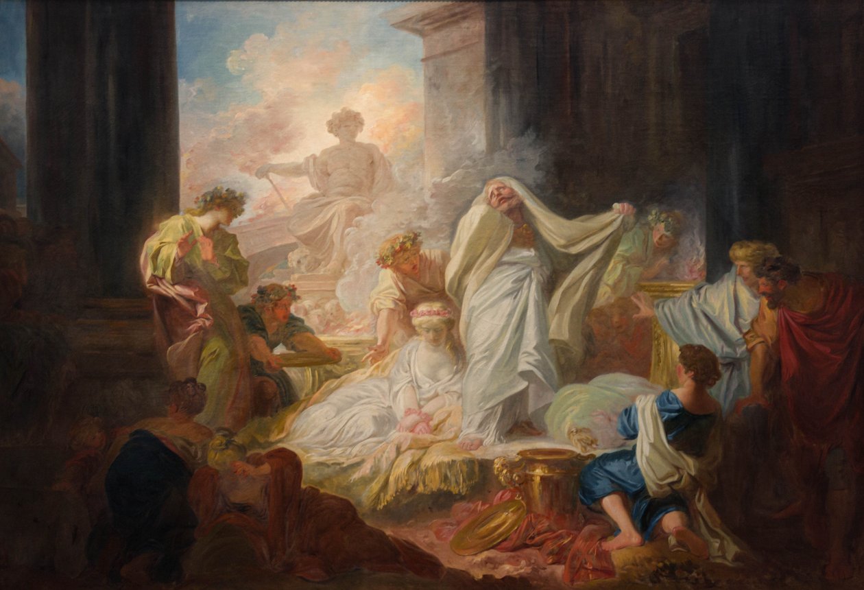 Coresus e Callirrhoé de Jean Honore Fragonard