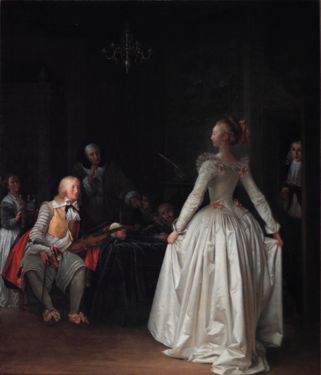 A lição de dança de Jean Honore Fragonard