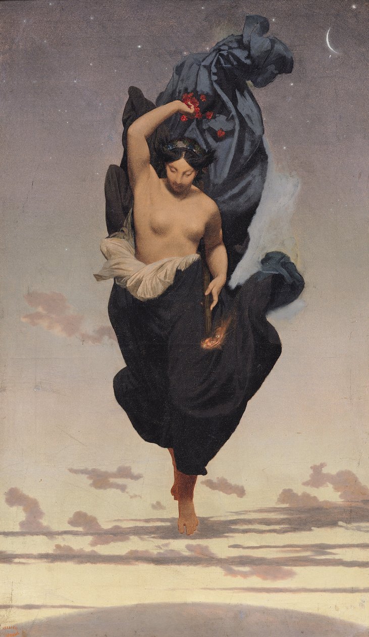 Noite, c.1850-55 de Jean Leon Gerome