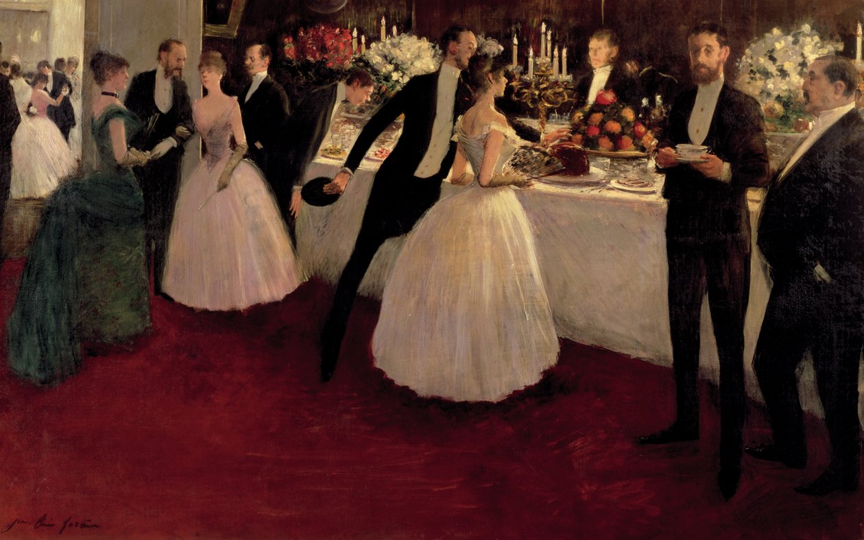 O Buffet, 1884 de Jean Louis Forain